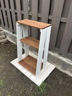 引取orたのメル便】作業台 ディスプレイ 室外機カバー シャビー - メルカリ