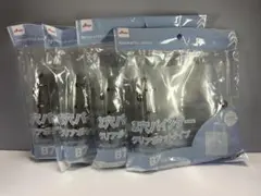 ダイソー　 3つ穴バインダー　クリアポケットタイプ B7サイズ　4個セット