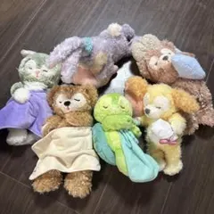 ダッフィー スウィートドリームス ぬいぐるみ お昼寝　6点セット