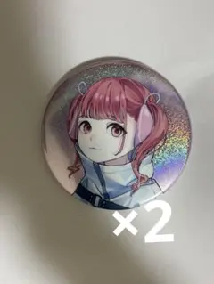 プロジェクトセカイ 桃井愛莉 グリッター缶バッジ 20個 - メルカリ