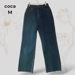 コカ　ストレートデニム　M　インディゴ　センターシーム　ストレッチ　1913のサムネイル