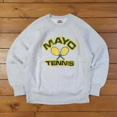 90s Lee アメリカ製 クロスグレイン スウェット MAYO TENNIS