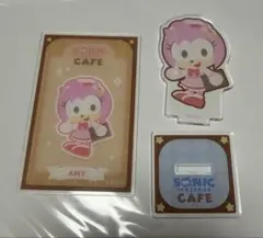 SONIC＆FRIENDS Cafe ソニフレカフェ　エミーアクスタ　セット
