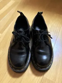 Dr.Martens 厚底　2ホール　ブラック　UK3