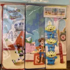ディズニー　トイストーリー　タオル　３枚セット