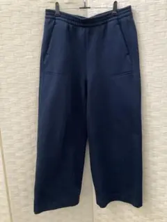 美品★バナナパブリック★ワイドパンツ ネイビー ・Ｍ