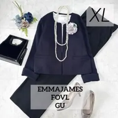 EMMAJAMES ジャケット　セレモニー　セットアップ　大きいサイズ　XL