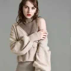 新品 Riu リウ Rちゃん Fur collar middle coat モカ Riu リウ Fur collar long coat グレー Rちゃん