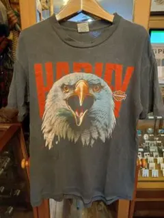 Harley-Davidson Tシャツ USA製 ビンテージ　フェード