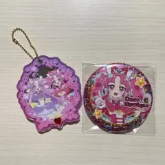 名探偵プリキュア　スライドミラー・BIGホログラム缶バッジ　キュアミスティック