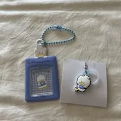 【あひるのペックル】 チェキ用ホルダー&ダブルチャーム