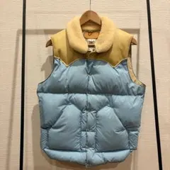 ロッキーマウンテンフェザーヘッド　オリーブグリーン ダウンベスト サイズ40 ロッキーマウンテンフェザーヘッド オリーブグリーン ダウンベスト
