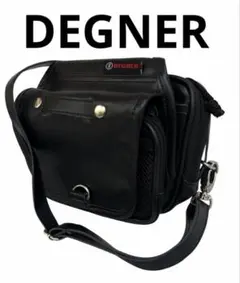 eleanor 様【未使用級】DEGNER デグナー レザーホルスターバッグ 黒