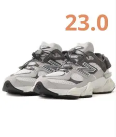 [新品]New Balance U90603FA GRAY グレー　23cm