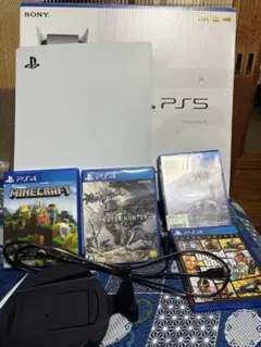 PlayStation5 本体 ＋ゲームソフト5本