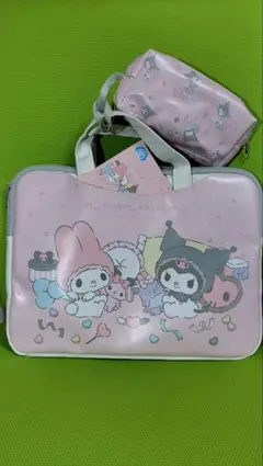 マイメロディ＆クロミ エンジェルポーチ付きマルチケース