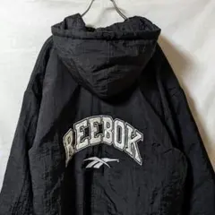 【90s/Reebok/リーボック】ナイロン ジャケット パーカー e858