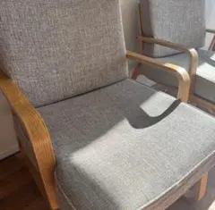 ひ*り様 無印良品 リビングでもダイニングでもつかえるチェア②