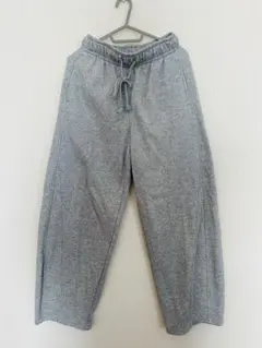 GU スウェットバレルレッグパンツ Mサイズ