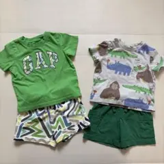 GAP セットアップ Tシャツ　ショートパンツ 4枚まとめ売り 90のサムネイル