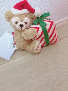 厳選！2021クリスマス　ダッフィーぬいぐるみバッジ