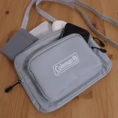 Coleman 水に強い！ 2層式ショルダーバッグ