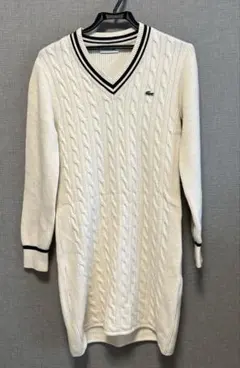 ラコステ　ニットワンピース