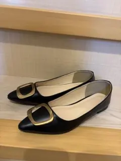 Edit Sheen メタルパーツフラットシューズ21.5cm fifth