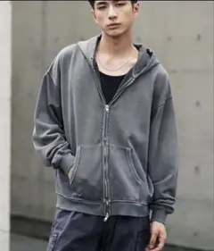 ダブルジップパーカー パーカー