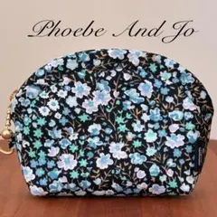 ▶︎W12 ハンドメイドポーチ リバティタナローン フィービーアンドジョー 小花柄