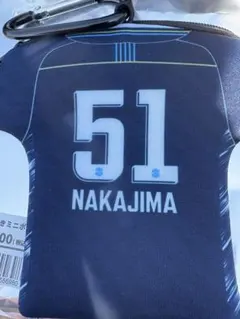 ジュビロ磐田 ジュビポン カラビナ付きミニポーチ 中島佳太郎選手 51