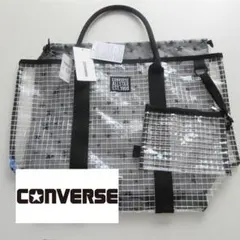 定価3850円 ★新品 コンバース ミニポーチ付き トートバッグ