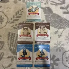 ポケモンセンターオンライン　会員証風カード　ポケモンカード　5枚セット