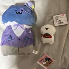 お文具といっしょパステルおめかしぬいぐるみ 鍋パーティー マスコットキーチェーン