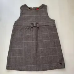 ESPRIT チェック柄 ノースリーブワンピース 95のサムネイル
