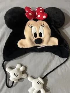ディズニー ミッキー フルフェイス 大きめ 被り物 帽子 コスプレ 黒