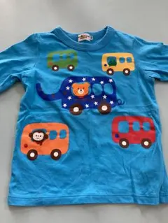 Miki Houseミキハウス  ホットビスケッツ ロングシャツ 長袖100cm