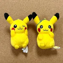 ピカピカマート ぬいぐるみエコバッグ& ぬいぐるみピカチュウ 2点