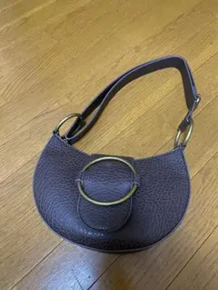 ブラウン ハーフムーン ハンドバッグ　H&Mのサムネイル