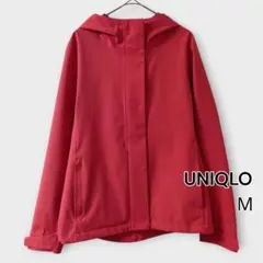ユニクロ プロテックパーカー レディースM レッド