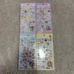 ボンボンドロップシール　イオン限定 4枚 あにまる ばーど