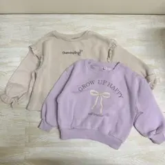 トレーナー 裏起毛