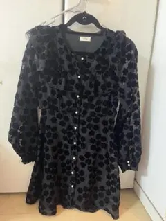 evelyn フラワーレースワンピース