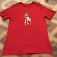 【希少】ポロラルフローレン Tシャツ 赤 150 M(10〜12)のサムネイル