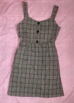 ブラウン　ワンピース