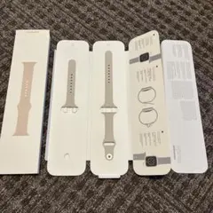 純正 アップルウォッチ 41mm スポーツバンド・スターライト