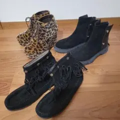 レオパード ブーツ