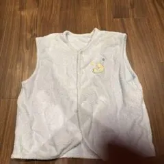 ファミリア　baby groライトブルー ノースリーブベスト 60-90