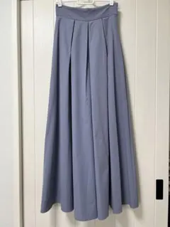 プロポーションボディードレッシング　プリーツ入りワイドパンツ