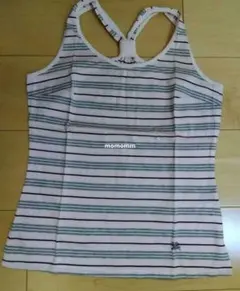 バーバリー ブルーレーベル タンクトップ ロゴ刺繍